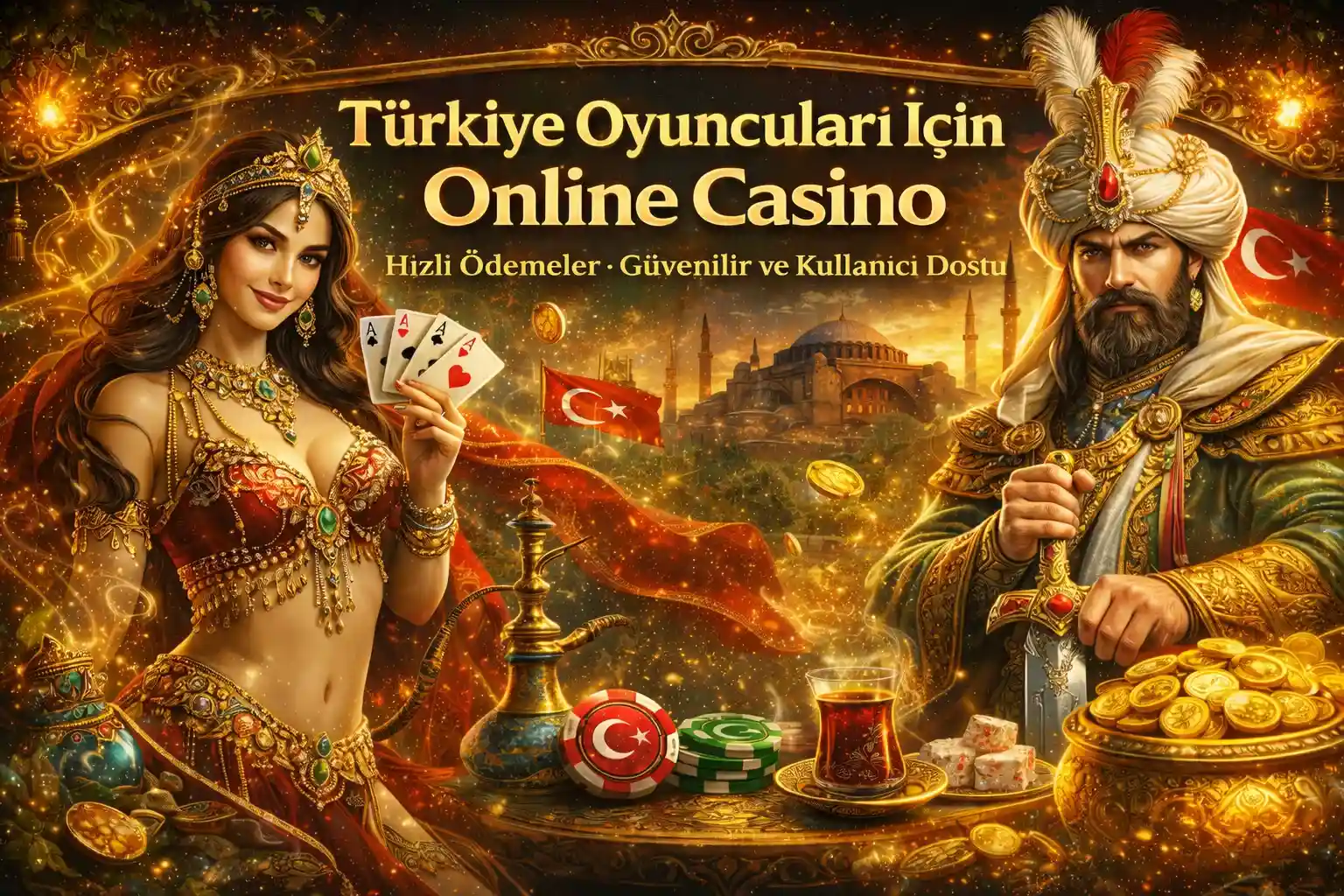 Türk oyuncular için güvenilir online casino, hızlı ödemeler ve kullanıcı dostu arayüz sunan platform