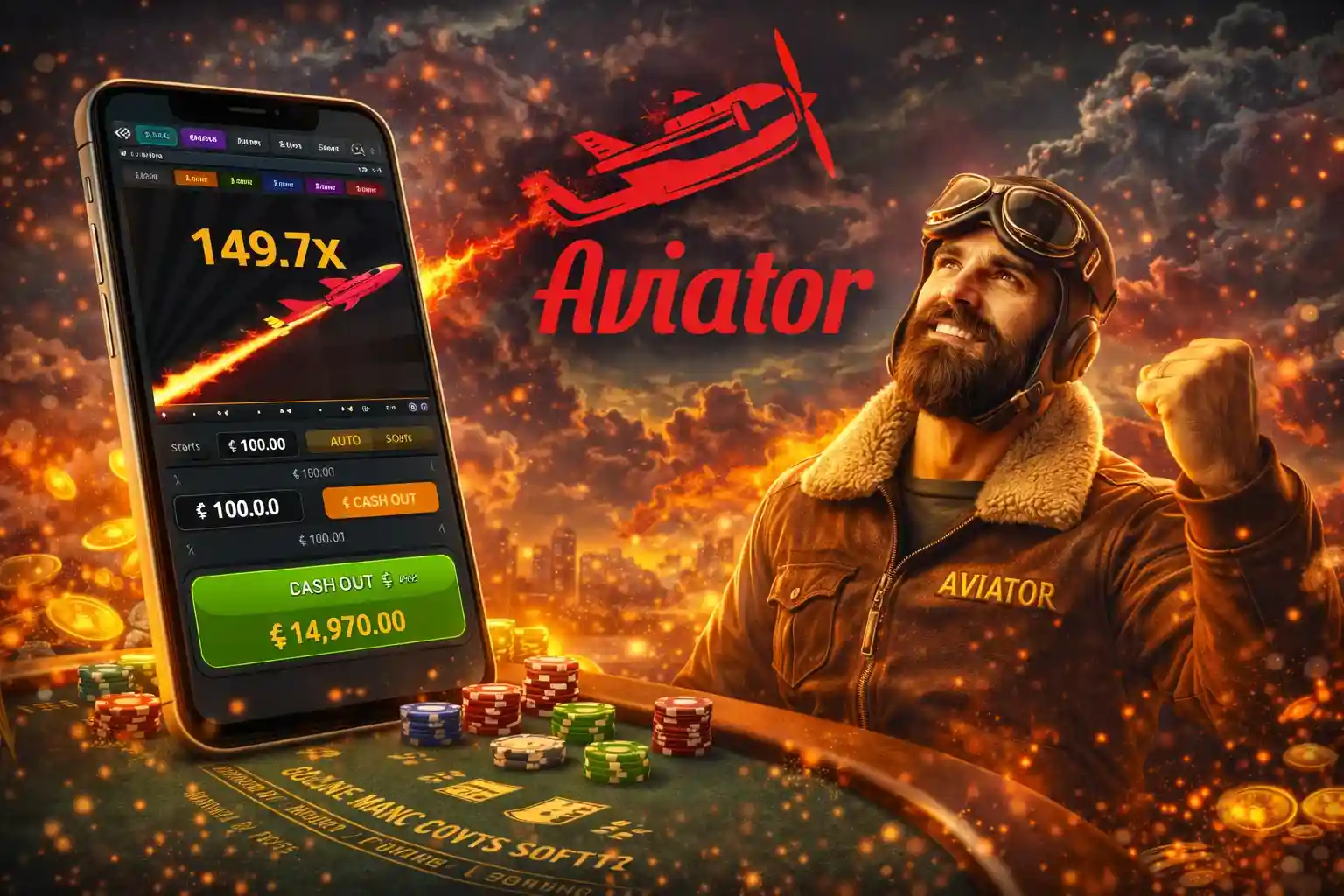 Yüksek kazanç çarpanlı Aviator uçak oyunu ile bahsi doğru zamanda bozdurma heyecanı