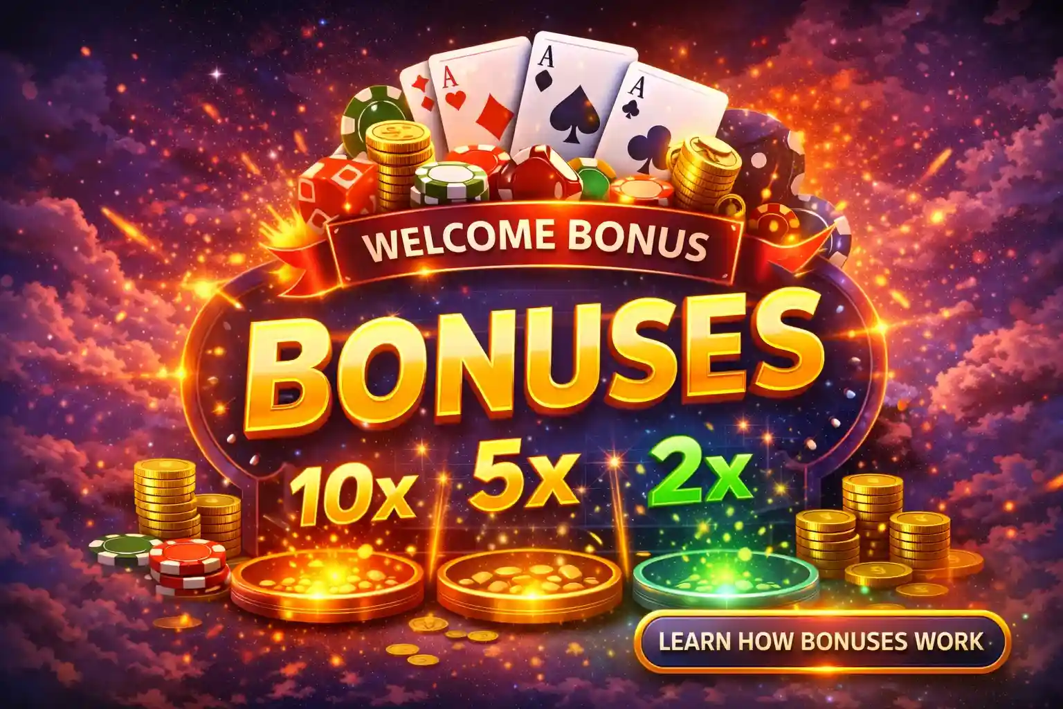 Yeni üyelere özel yüksek oranlı hoş geldin bonusları ve yatırım avantajları